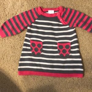 Striped Sweater Dress